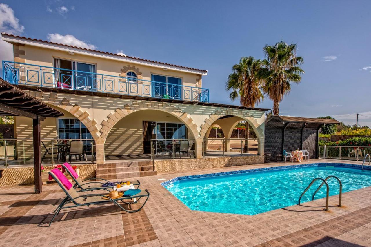 Villa Danae Coral Bay By Villa Plus Peyia Bagian luar foto