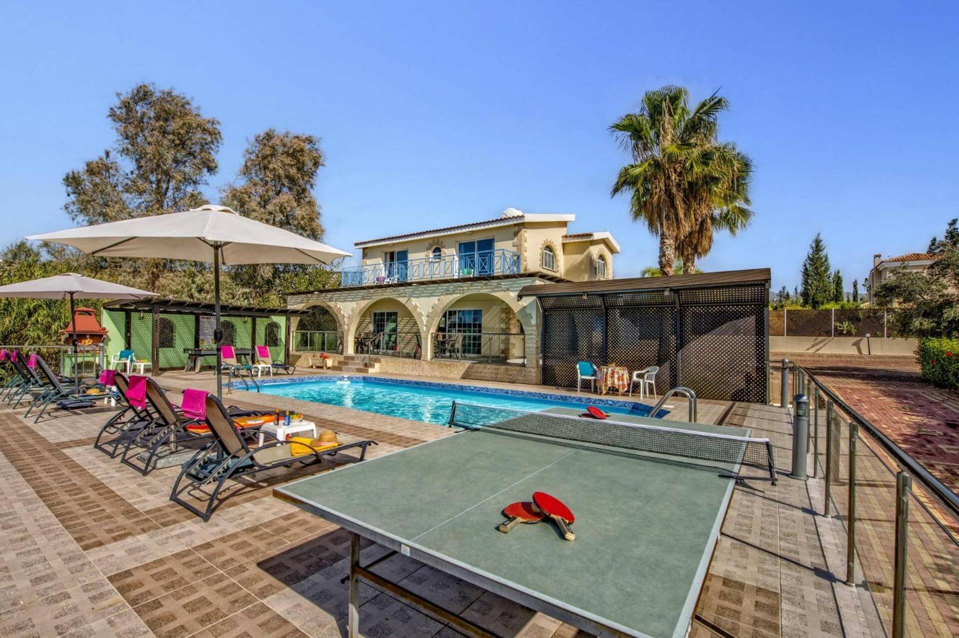 Villa Danae Coral Bay By Villa Plus Peyia Bagian luar foto