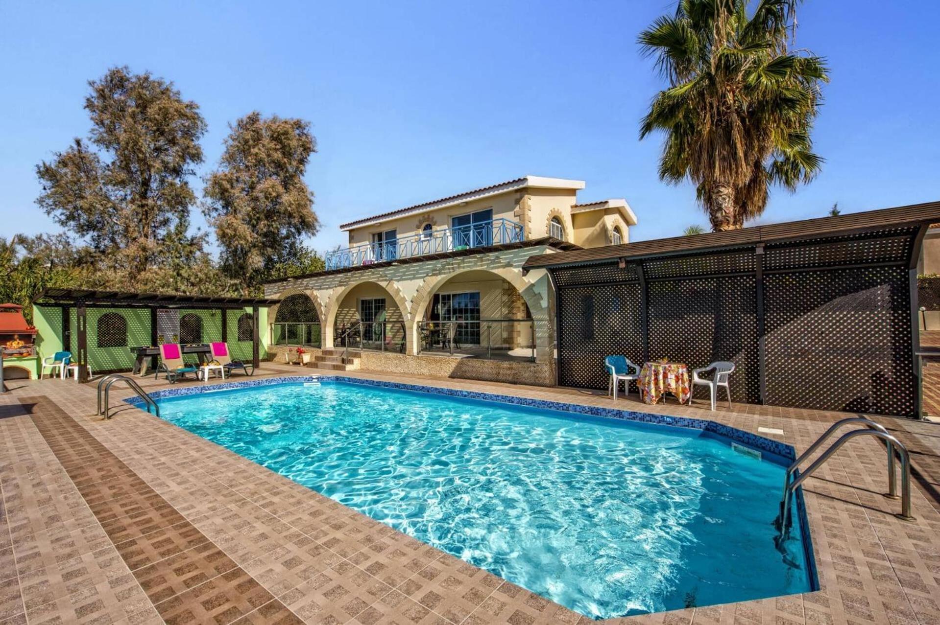 Villa Danae Coral Bay By Villa Plus Peyia Bagian luar foto