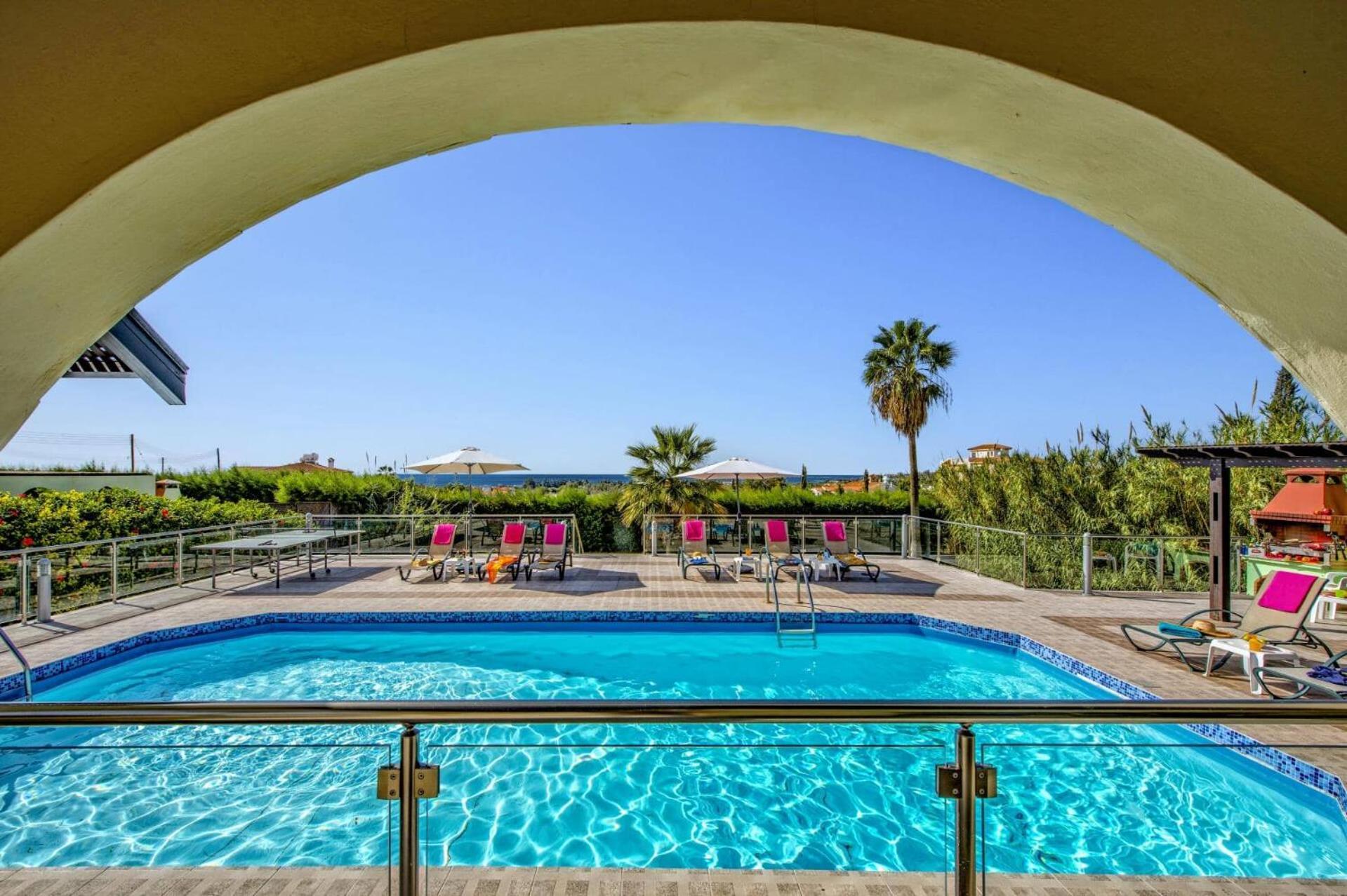 Villa Danae Coral Bay By Villa Plus Peyia Bagian luar foto
